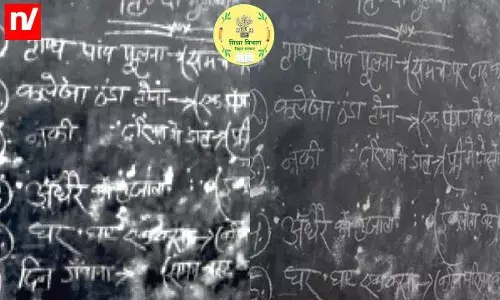 बिहार के सरकारी स्कूल में हिंदी ज्ञान... हाथ-पैर फूलना मतलब समय पर दारू नहीं मिलना