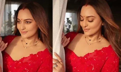 लहराती जुल्फें, मांग में सिंदूर और गले में मंगलसूत्र, पहले करवा चौथ पर कयामत लग रहीं सोनाक्षी सिन्हा लहराती जुल्फें, मांग में सिंदूर और गले में मंगलसूत्र, पहले करवा चौथ पर कयामत लग रहीं सोनाक्षी सिन्हा