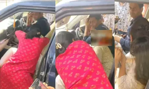MP News: होटल से मूड बनाकर रसीली के साथ निकले सरपंच जी, बाहर में पत्नी से समाना हुआ तो छिड़ गया जंग MP News: होटल से मूड बनाकर रसीली के साथ निकले सरपंच जी, बाहर में पत्नी से समाना हुआ तो छिड़ गया जंग