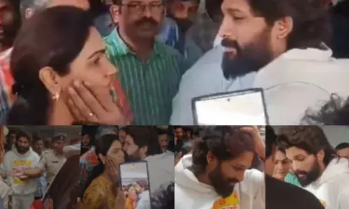 Allu Arjun Arrest: पुष्पा हुआ गिरफ्तार, पुलिस को देखते ही रोने लगी पत्नी, अल्लू अर्जुन को ऐसे ले गई पुलिस Allu Arjun Arrest: पुष्पा हुआ गिरफ्तार, पुलिस को देखते ही रोने लगी पत्नी, अल्लू अर्जुन को ऐसे ले गई पुलिस