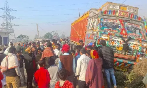 समस्तीपुर में बेकाबू ट्रक ने 100 से अधिक भेड़ों को कुचला, जानें देर रात कहां जा रहे थे भेड़ समस्तीपुर में बेकाबू ट्रक ने 100 से अधिक भेड़ों को कुचला, जानें देर रात कहां जा रहे थे भेड़