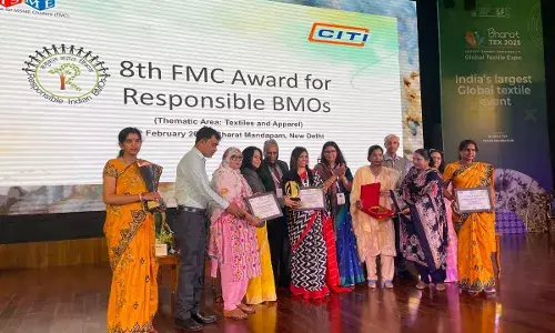 भोपाल की प्रोड्यूसर कंपनी खुशाली को मिला FMC का प्रतिष्ठित बीएमओ अवार्ड भोपाल की प्रोड्यूसर कंपनी खुशाली को मिला FMC का प्रतिष्ठित बीएमओ अवार्ड