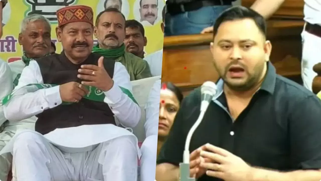 जूता से मारेंगे घींच के... तेजस्वी के MLA भाई वीरेंद्र ने दी धमकी, पंचायत सचिव ने बताई औकात