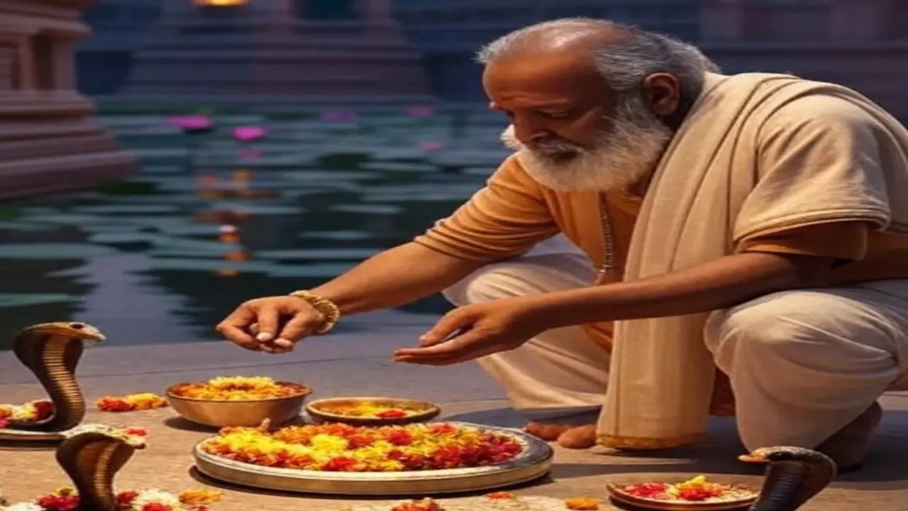 Nag Panchami 2025: नाग पंचमी पर कर लें ये एक उपाय, कालसर्प दोष से मिलेगी राहत Nag Panchami 2025: नाग पंचमी पर कर लें ये एक उपाय, कालसर्प दोष से मिलेगी राहत